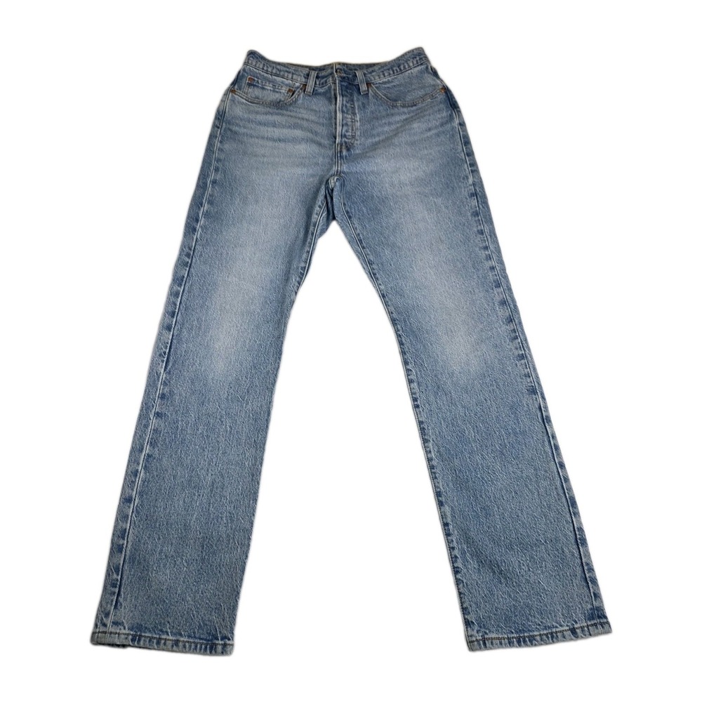 Levis Premium 501 XX Jeans Mens Size 30x32 Button Fly Light Blue Denim Pants